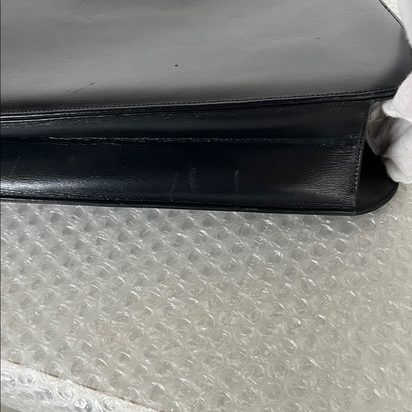 Cartier Inky Blue Leather Flap Bag Purse / Clutch - Picture 14 of 16